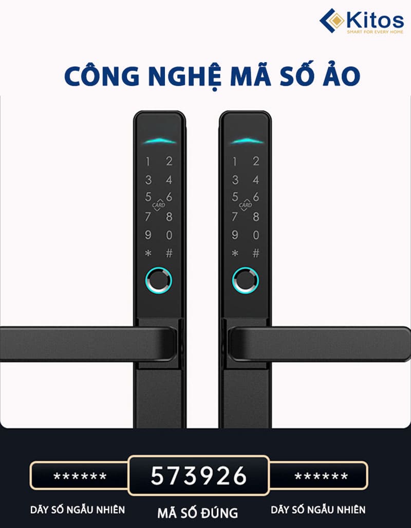 Kitos KT-AL38 dùng công nghệ mã số ảo, thiết kế bề mặt bằng vật liệu chắc chắn