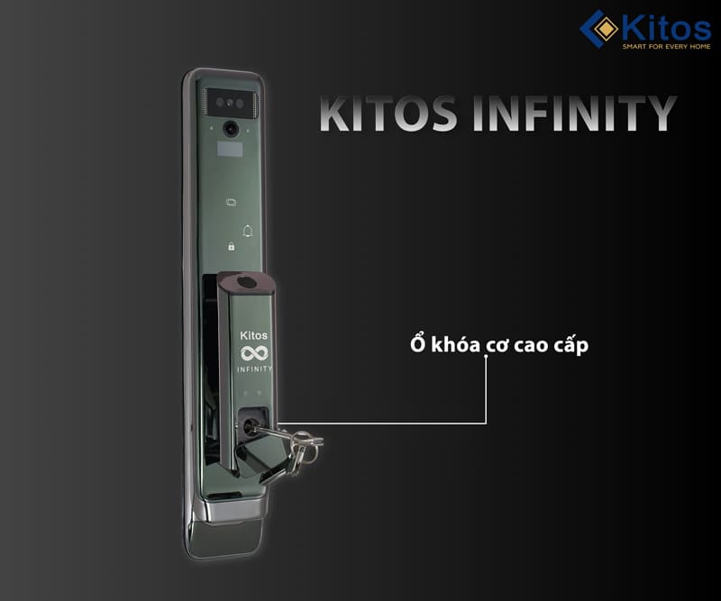 Ổ khóa cơ cao cấp Kitos Infinity 3D Face