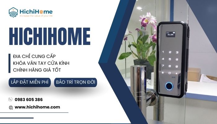 Địa chỉ chuyên cung cấp và lắp đặt khóa vân tay cửa kính uy tín hàng đầu thị trường