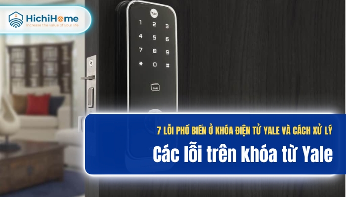 Khóa từ Yale bị chốt và cách xử lý