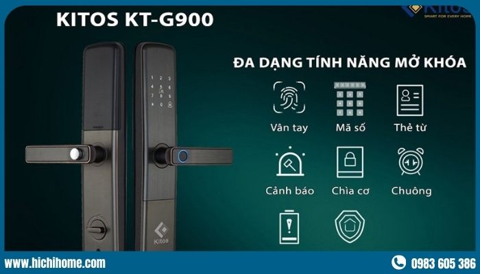Khóa thông minh cho nhà Kitos KT-G900 giá tốt