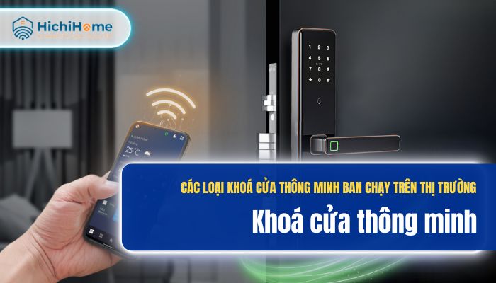 Top 10 Loại Khoá Cửa Thông Minh Giá Rẻ, Cao Cấp Cho Nhà