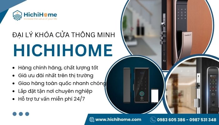 HichiHome - Địa chỉ mua khoá cửa điện tử thông minh giá tốt