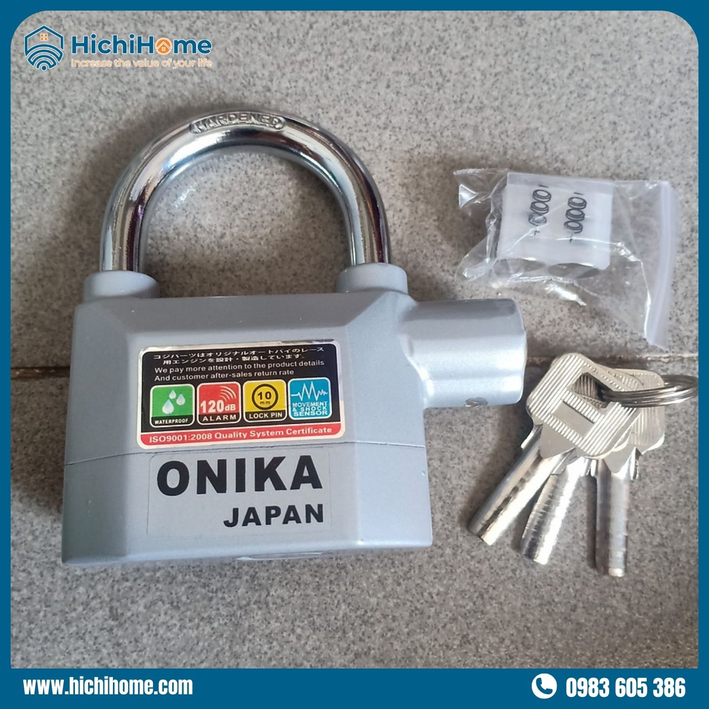 Ổ khóa cửa chống trộm Onika – Japan