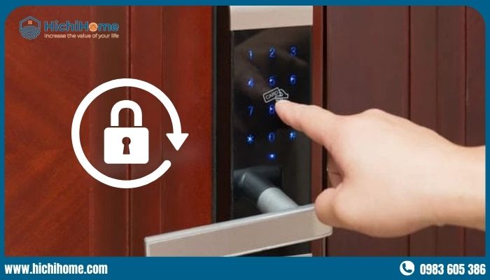 Reset mật khẩu khi quên mật khẩu cửa