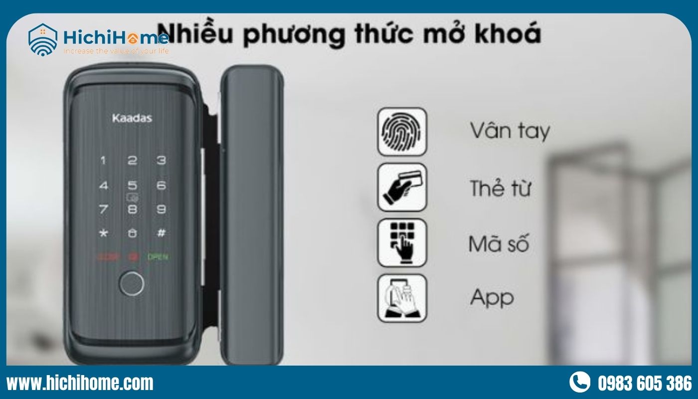 Phương thức mở khóa cửa sắt