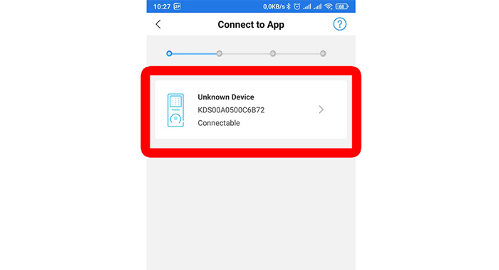Kết nối khoá Kaadas trên điện thoại và sử dụng bluetooth