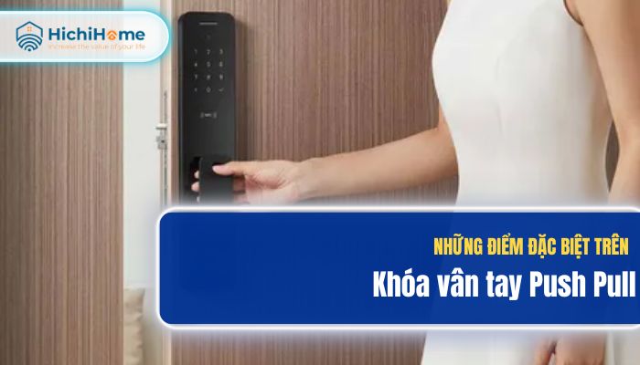 Khóa điện tử tay nắm Push & Pull