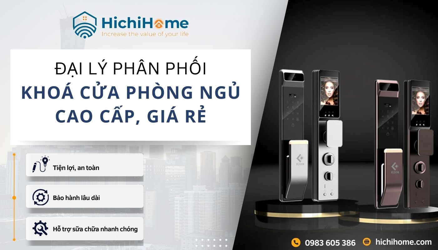 Địa chỉ mua các loại khóa cửa cho phòng ngủ thông minh, uy tín