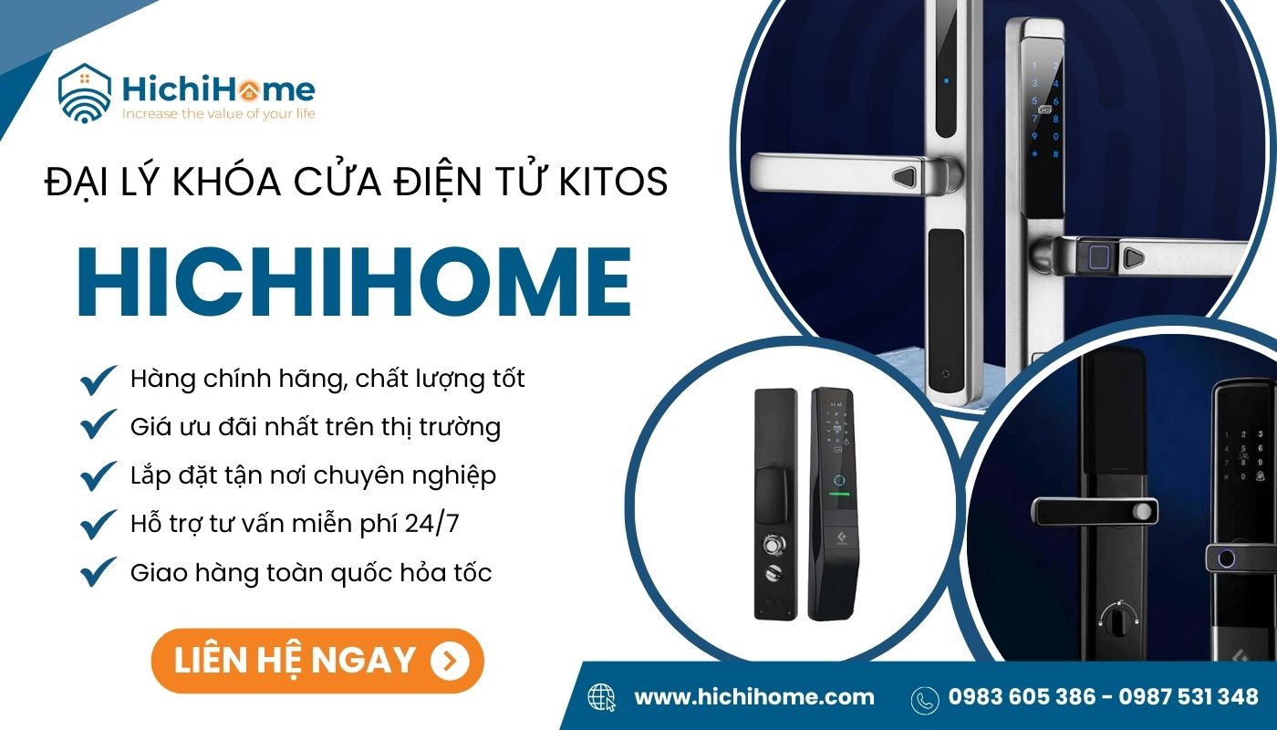 Địa chỉ mua khóa vân tay Kitos chính hãng