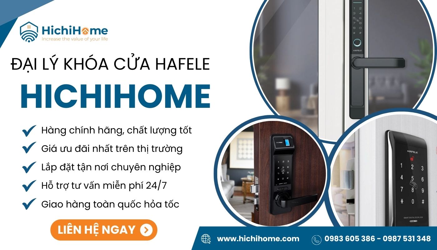 Khóa Hafele chính hãng, giá tốt tại HichiHome