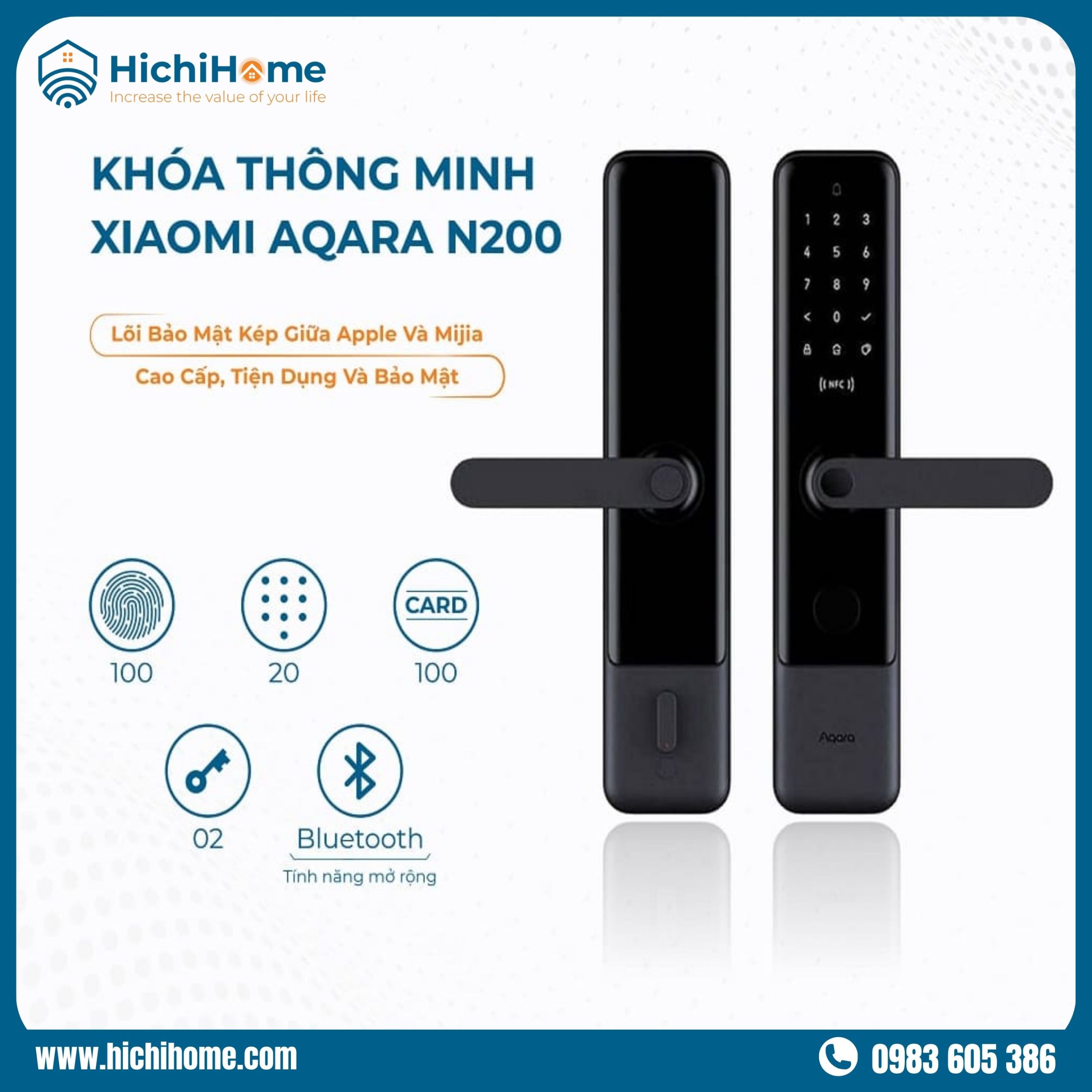 Khóa điện tử Xiaomi giá rẻ