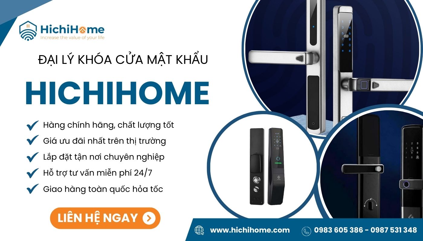 Lựa chọn mua khóa điện tử mật khẩu tại HichiHome