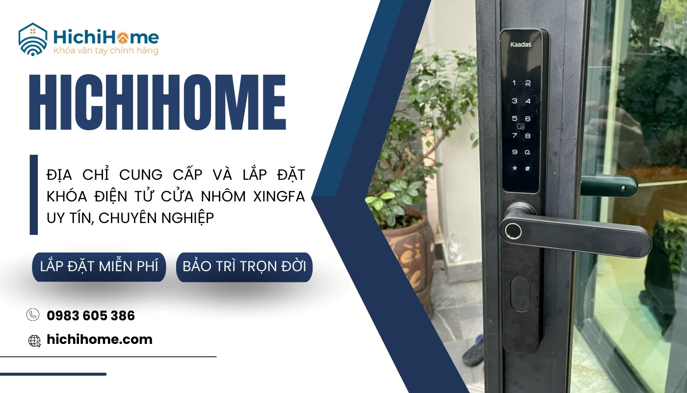 Mua khóa nhôm xingfa uy tín tại HichiHome