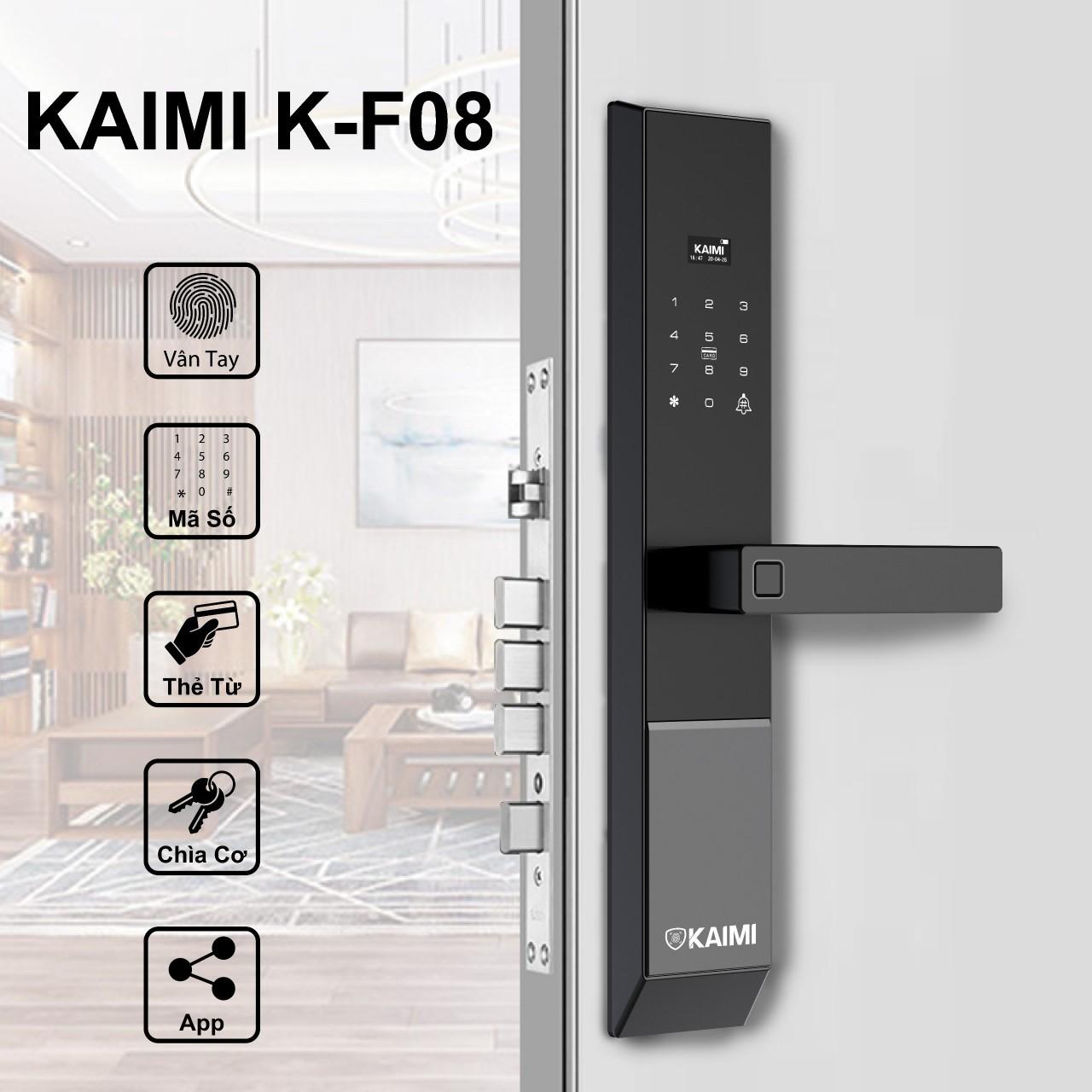 Kaimi K-F08 tích hợp nhiều tính năng mở khóa