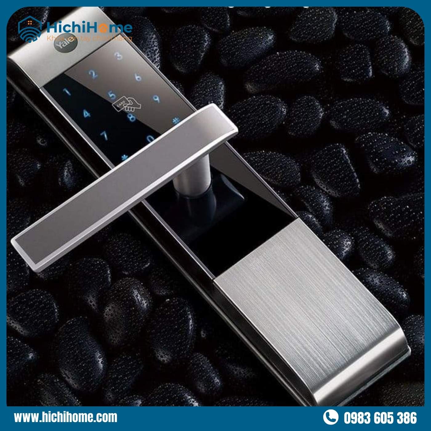 Lựa chọn mẫu khóa vân tay phù hợp với không gian