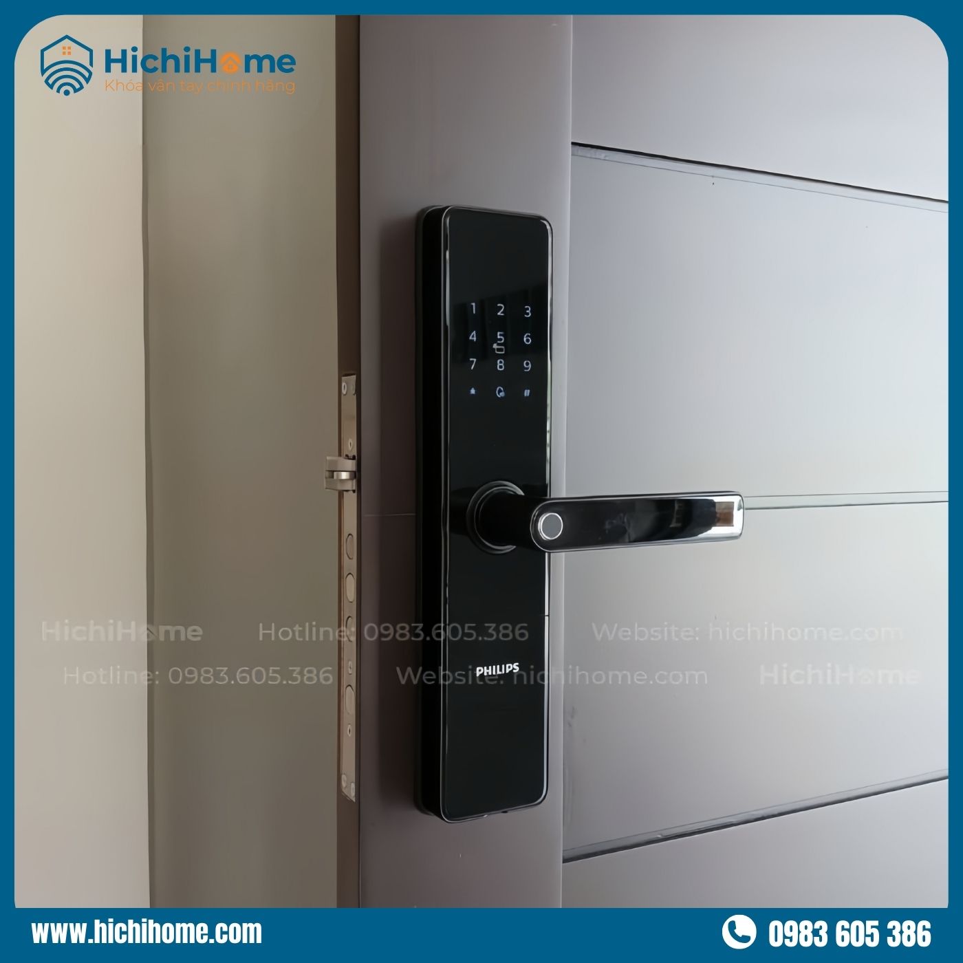 Khóa vân tay Philips DDL603E