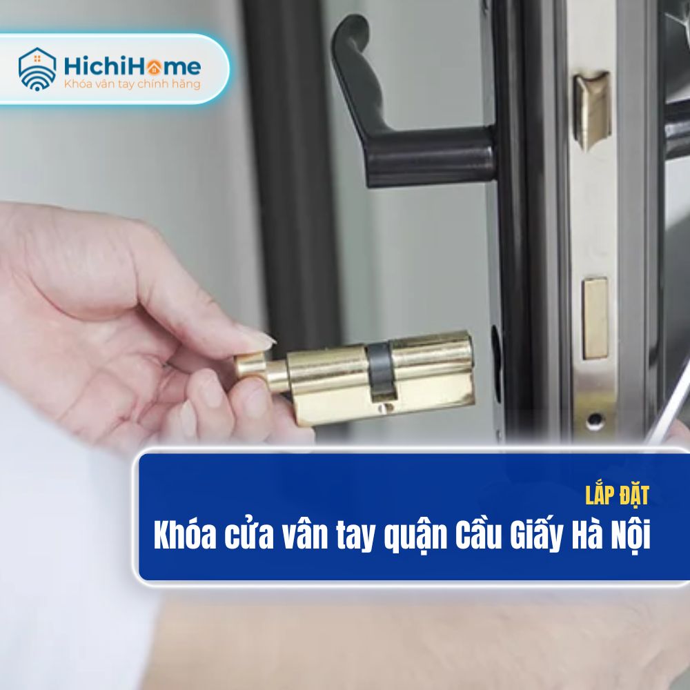 Tư vấn và lắp đặt khóa vân tay giá tốt, nhanh chóng tại Hà Đông