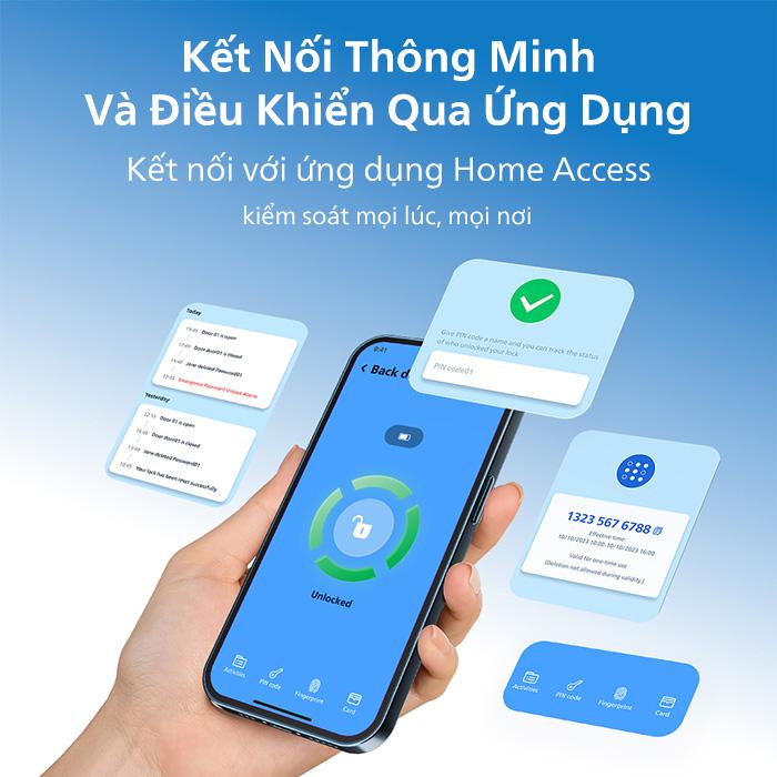 điều khiển thông minh qua ứng dụng App Philips