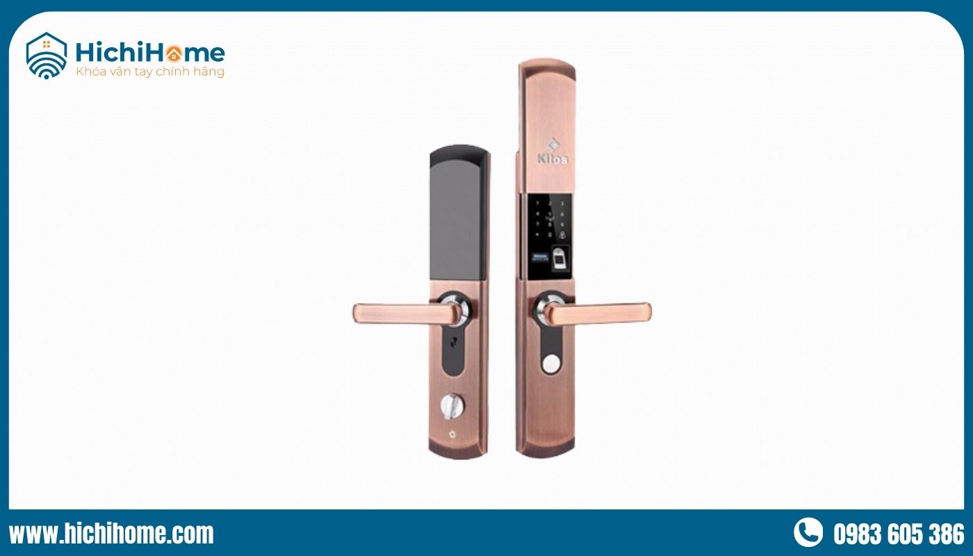 Mẫu khóa cổng thẻ từ Kitos DL072