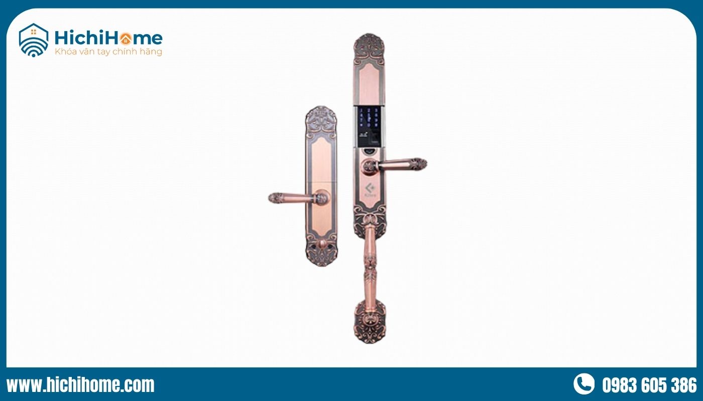 Khóa cổng sắt thẻ từ Kitos KT-C500