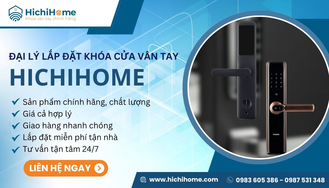 Địa chỉ cung cấp khóa vân tay Xiaomi và Kaadas chính hãng