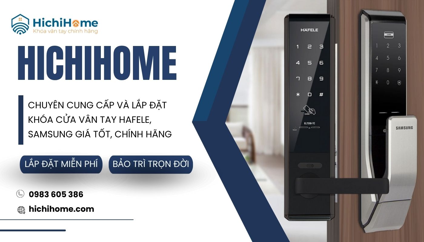 Cửa hàng cung cấp khoá cửa Hafele, Samsung chính hãng giá tốt