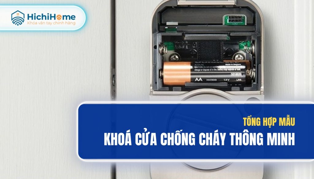 Khoá điện tử cho cửa chống cháy thông minh, an toàn