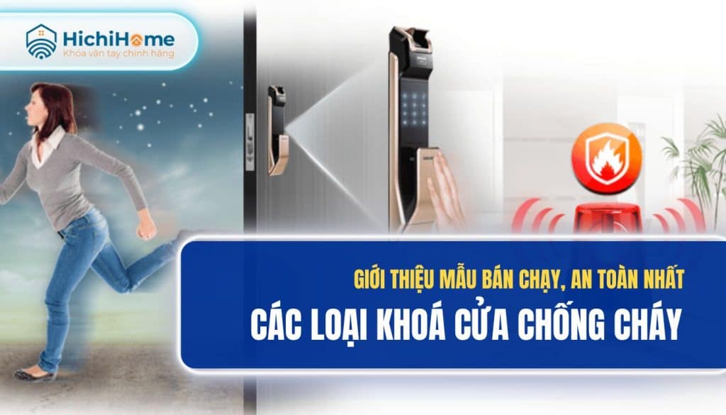 Khoá điện tử cho cửa chống cháy thông minh, an toàn