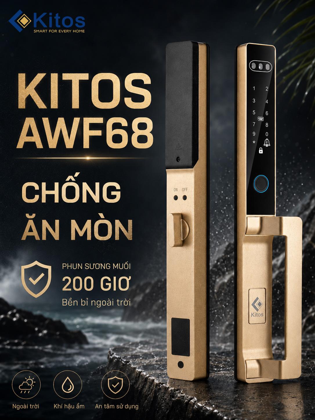 Khóa vân tay Kitos AL68 WF 3 image2 7