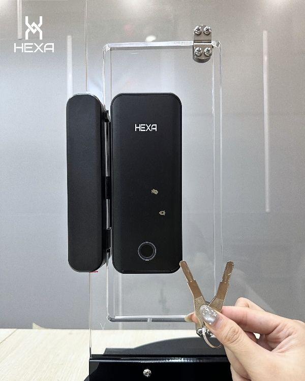 Khóa vân tay cửa kính văn phòng Hexa G200 5 image4 8