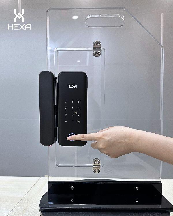 Khóa vân tay cửa kính văn phòng Hexa G200 4 image5 8