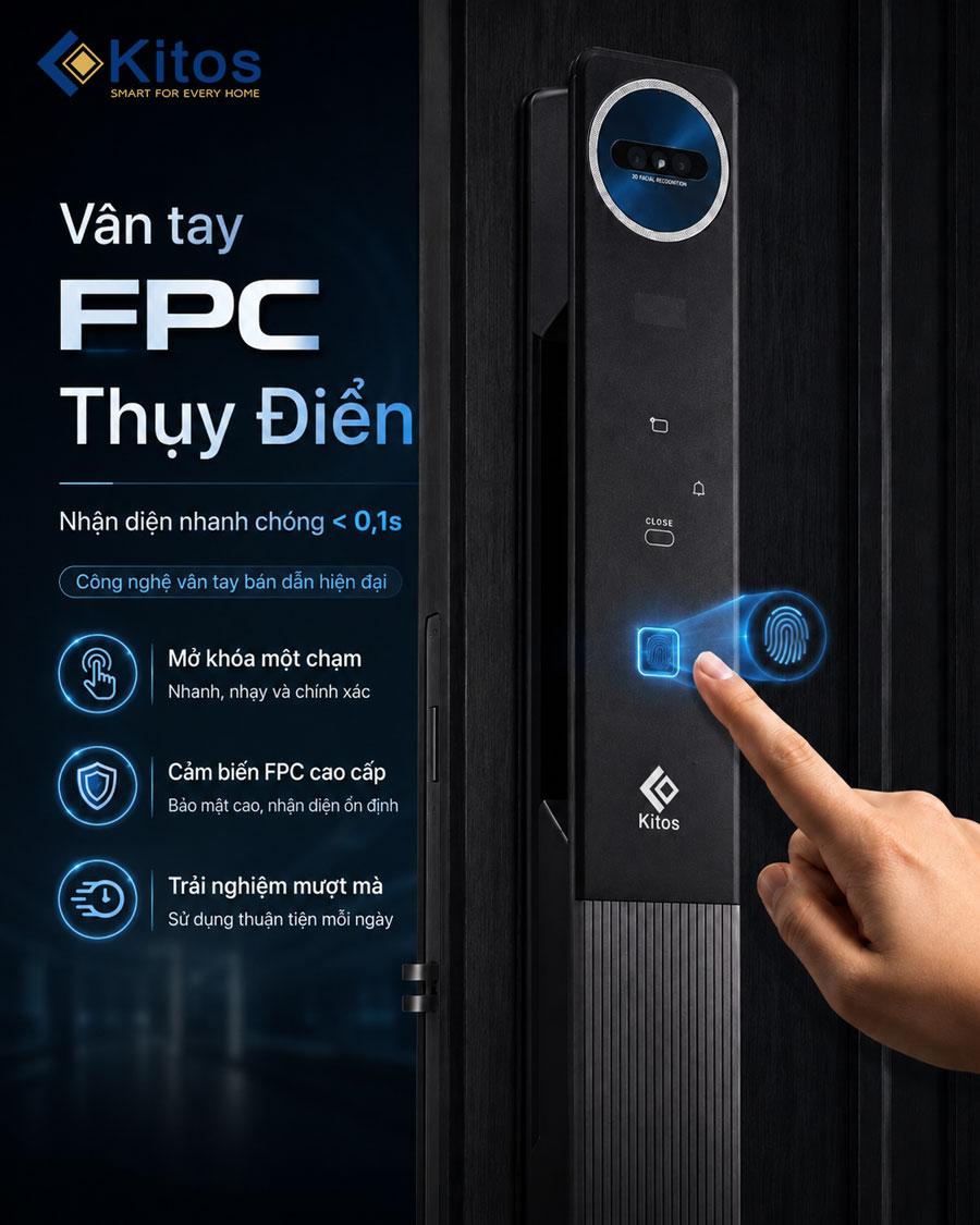 Khóa nhận diện Khuôn mặt cao cấp Kitos Mate S6 6 image7 3